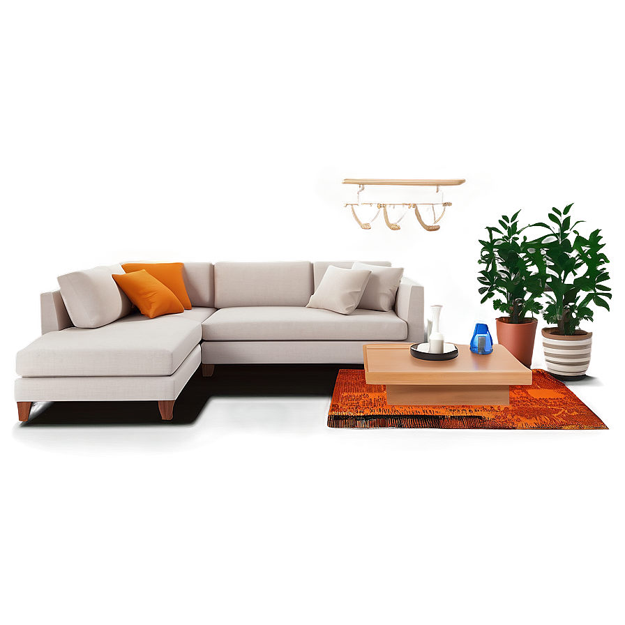 Cozy Living Room Design Png 11 PNG