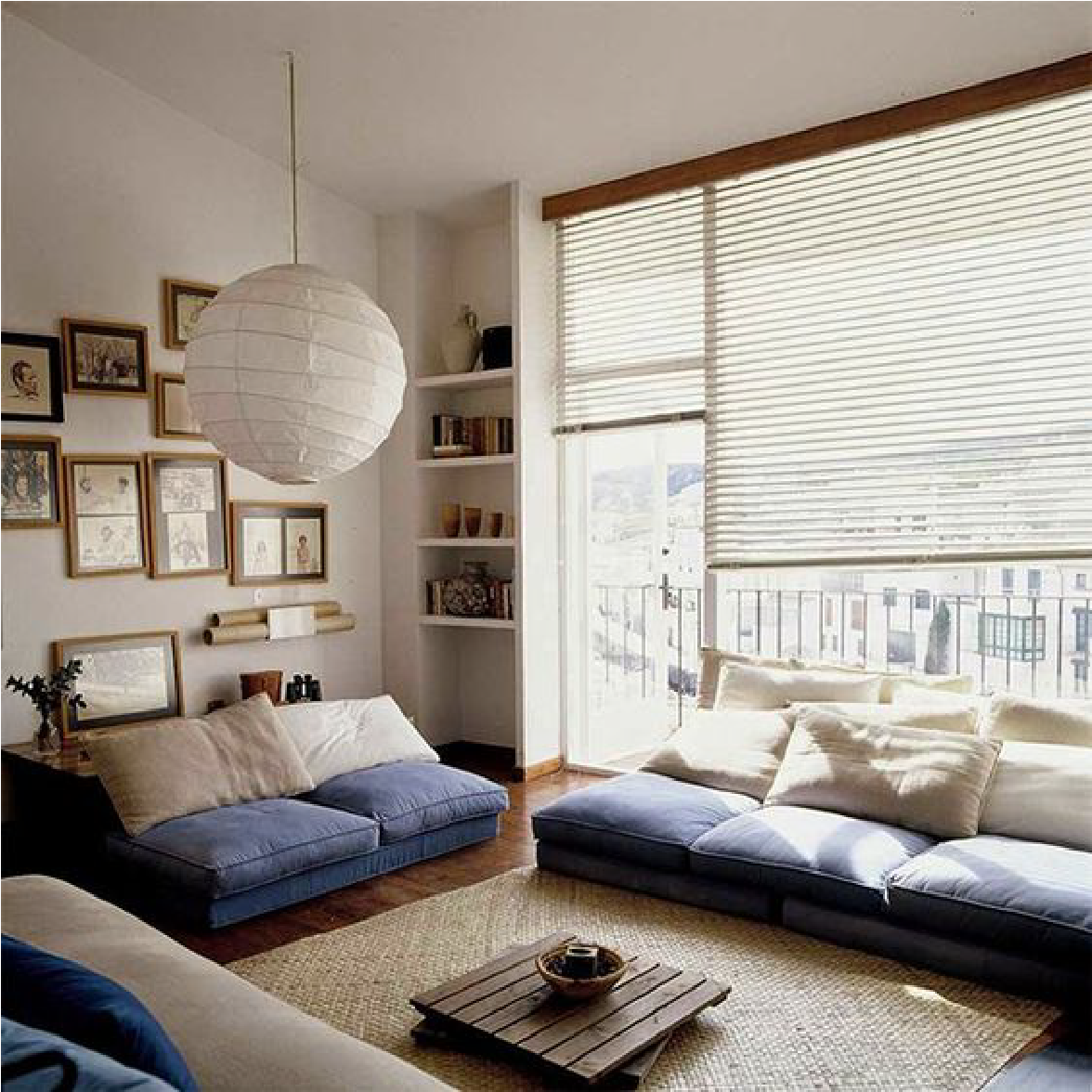 Cozy Living Roomwith Natural Light PNG