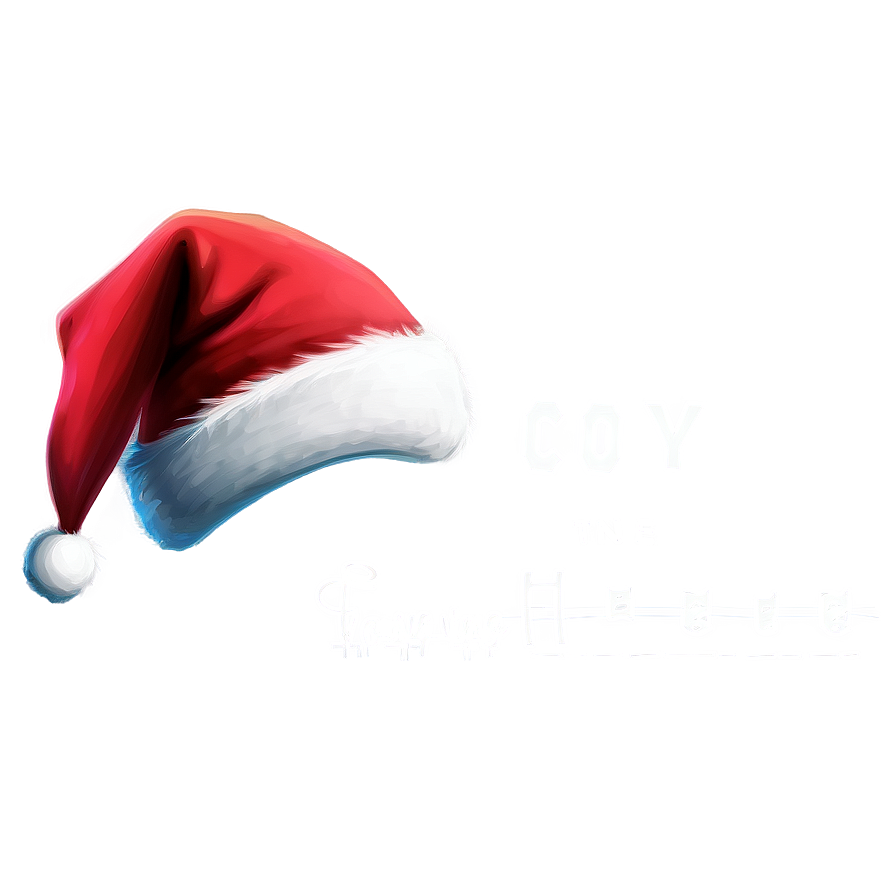 Cozy Santa Hat Drawing Png 95 PNG