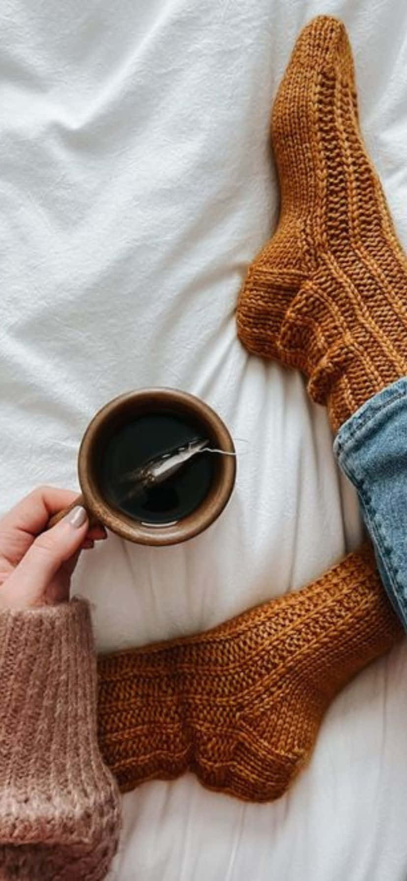 Cozy Socksand Coffee Moment.jpg Wallpaper