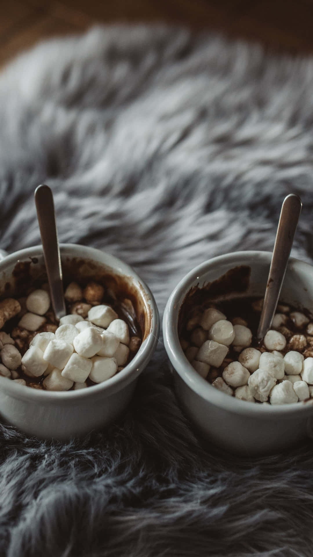 Cozy Winter Hot Chocolate Wallpaper