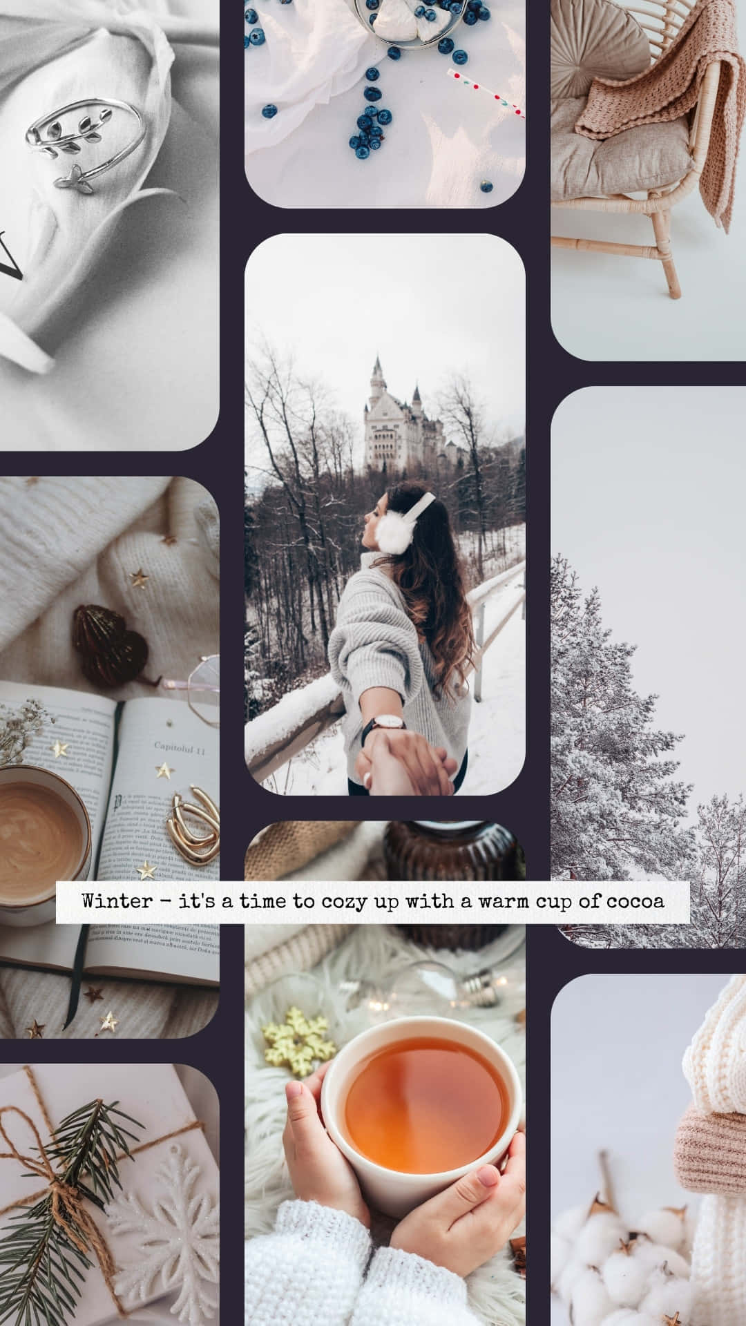 Cozy_ Winter_ Moments_ Collage Wallpaper