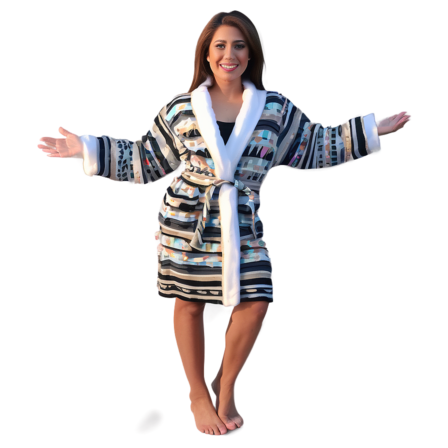 Cozy Winter Robe Png 2 PNG