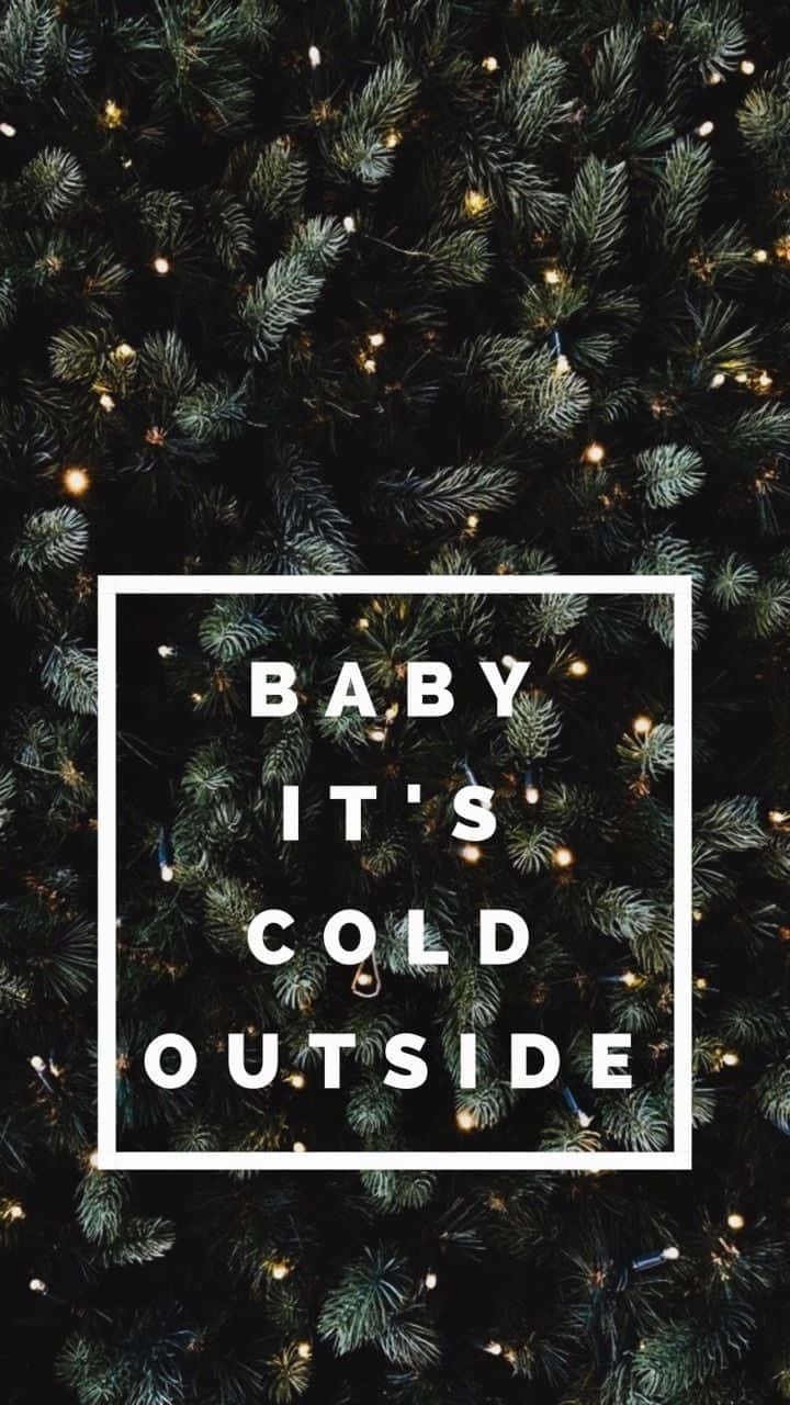 Cozy Winter Tumblr Quote Wallpaper