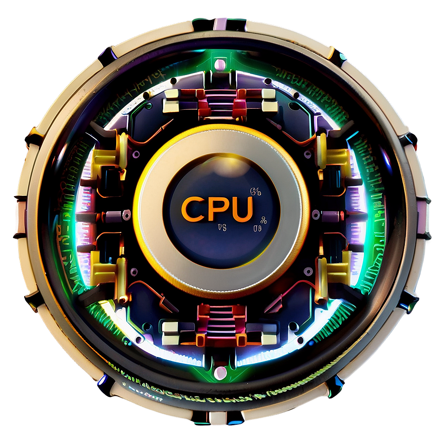 Cpu Core Technology Png 74 PNG