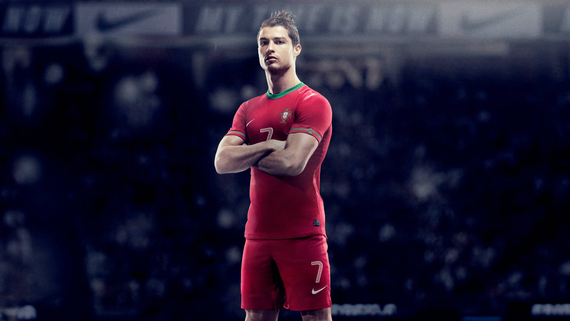 Cr7 Hd Portugal Team Jersey Background