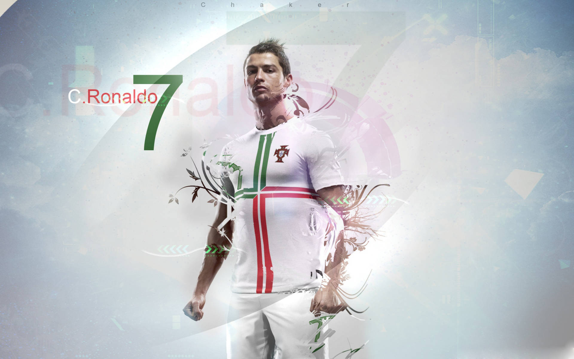 Cr7 Portugal Jersey Background