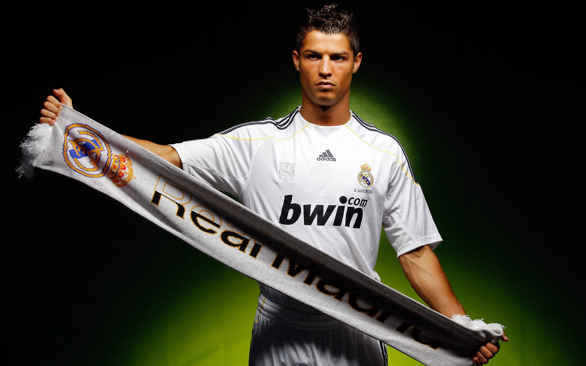 Cr7 Real Madrid Banner Background