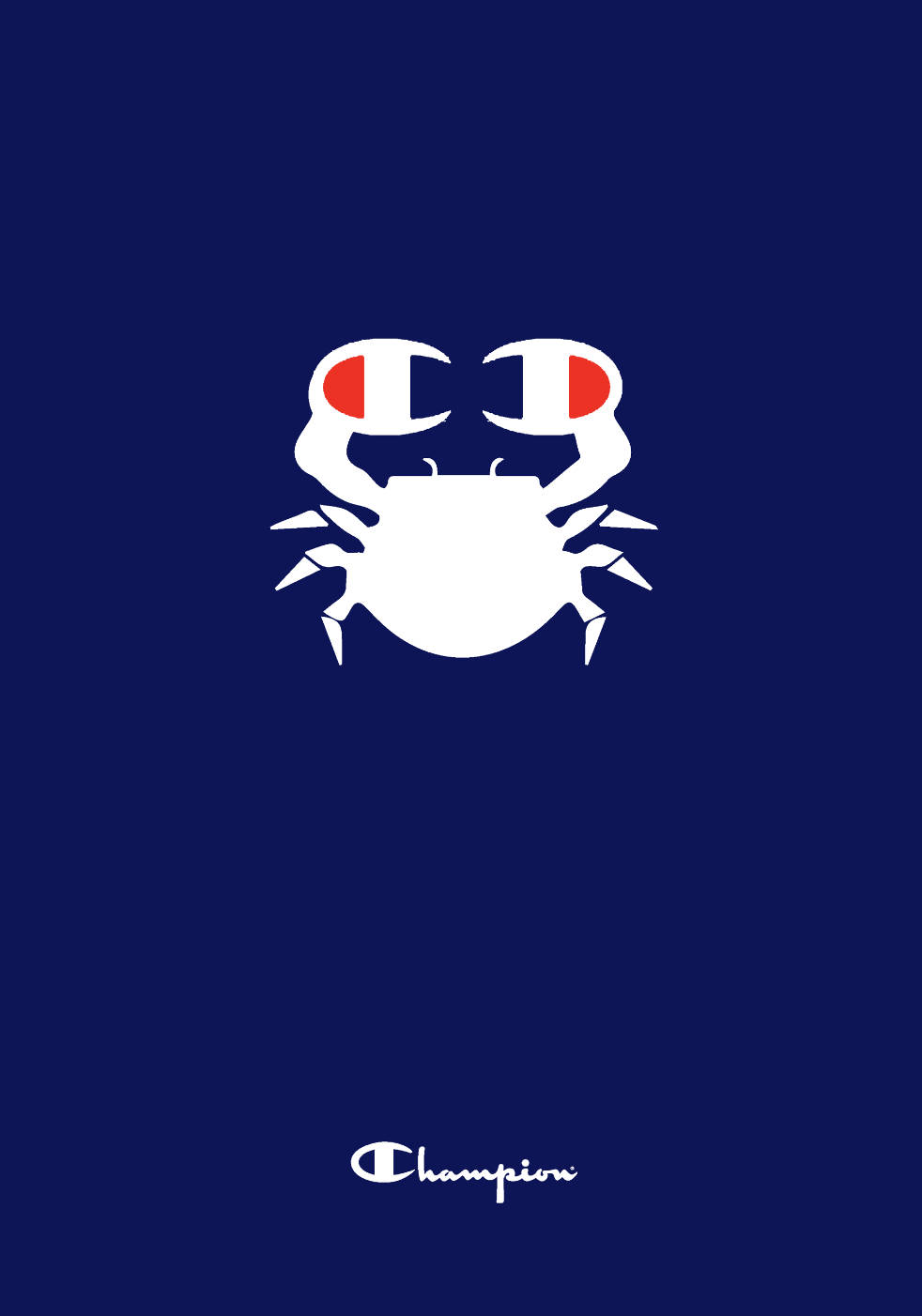 Mighty Crab - Champion Logo Design Wallpaper