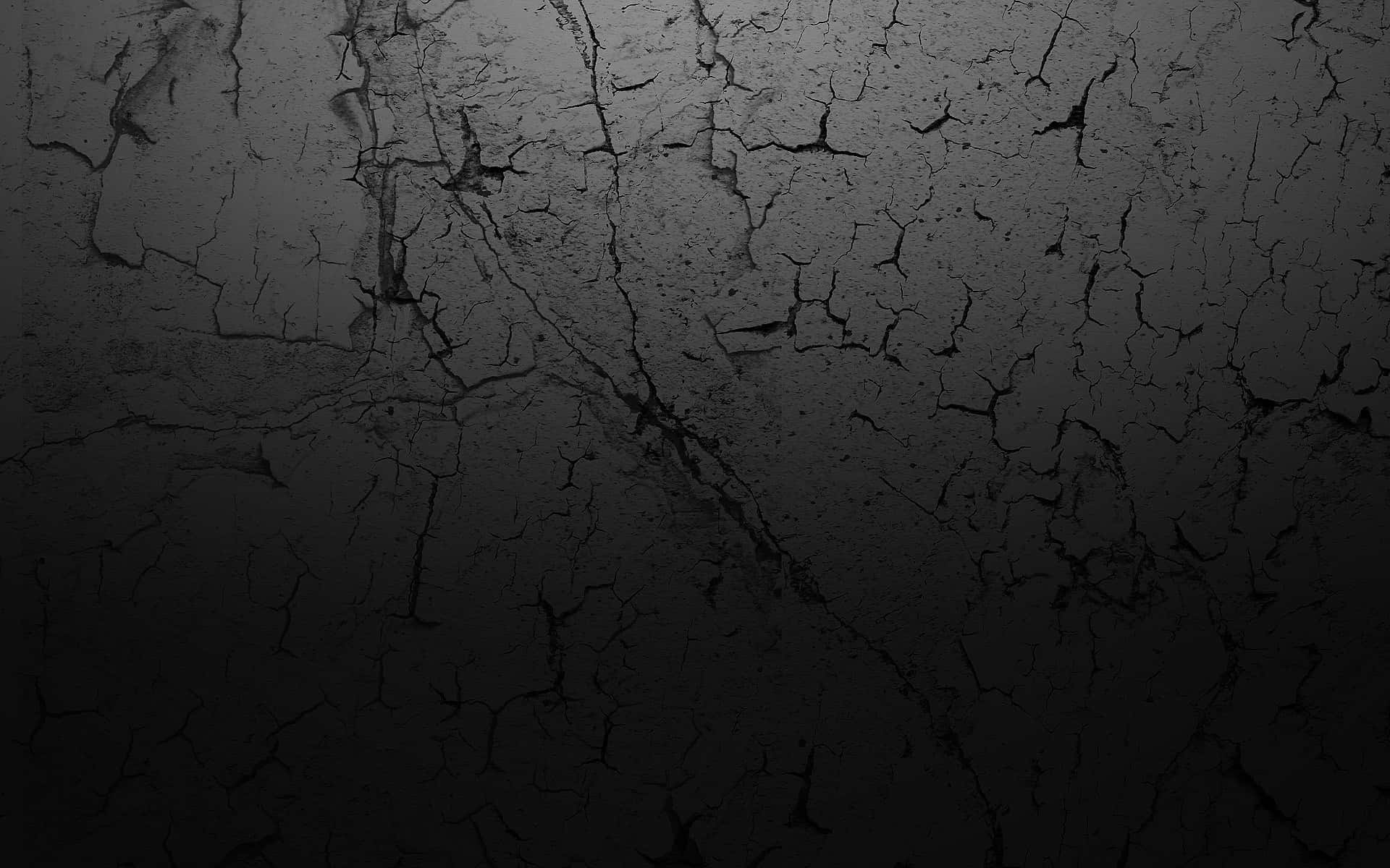 Crack Stone Texture Black Wallpaper