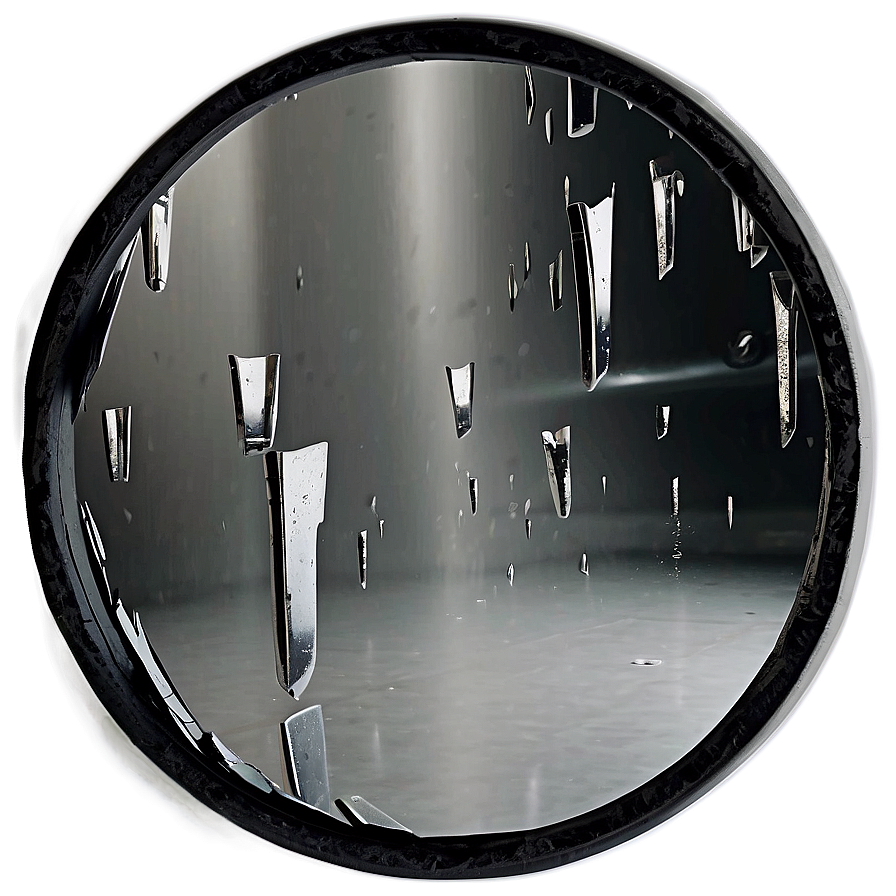 Cracked Bathroom Mirror Png Eot PNG