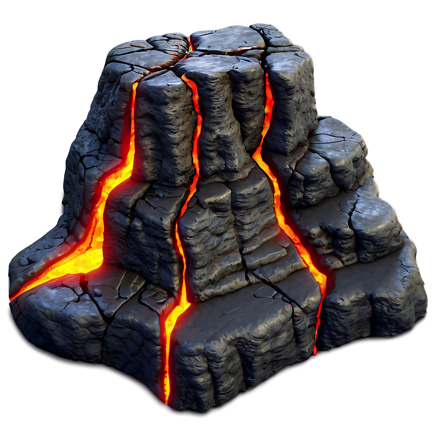 Cracked Lava Floor Png Dpu PNG