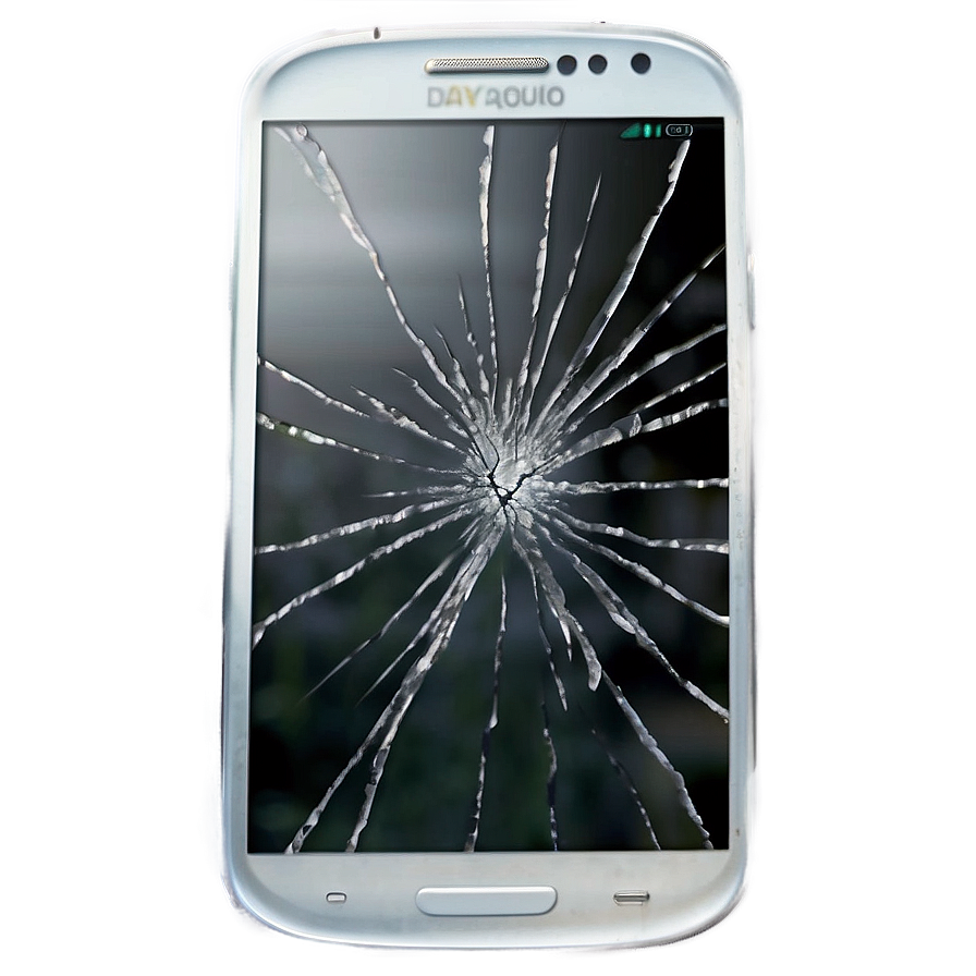 Cracked Screen Effect Png 05042024 PNG