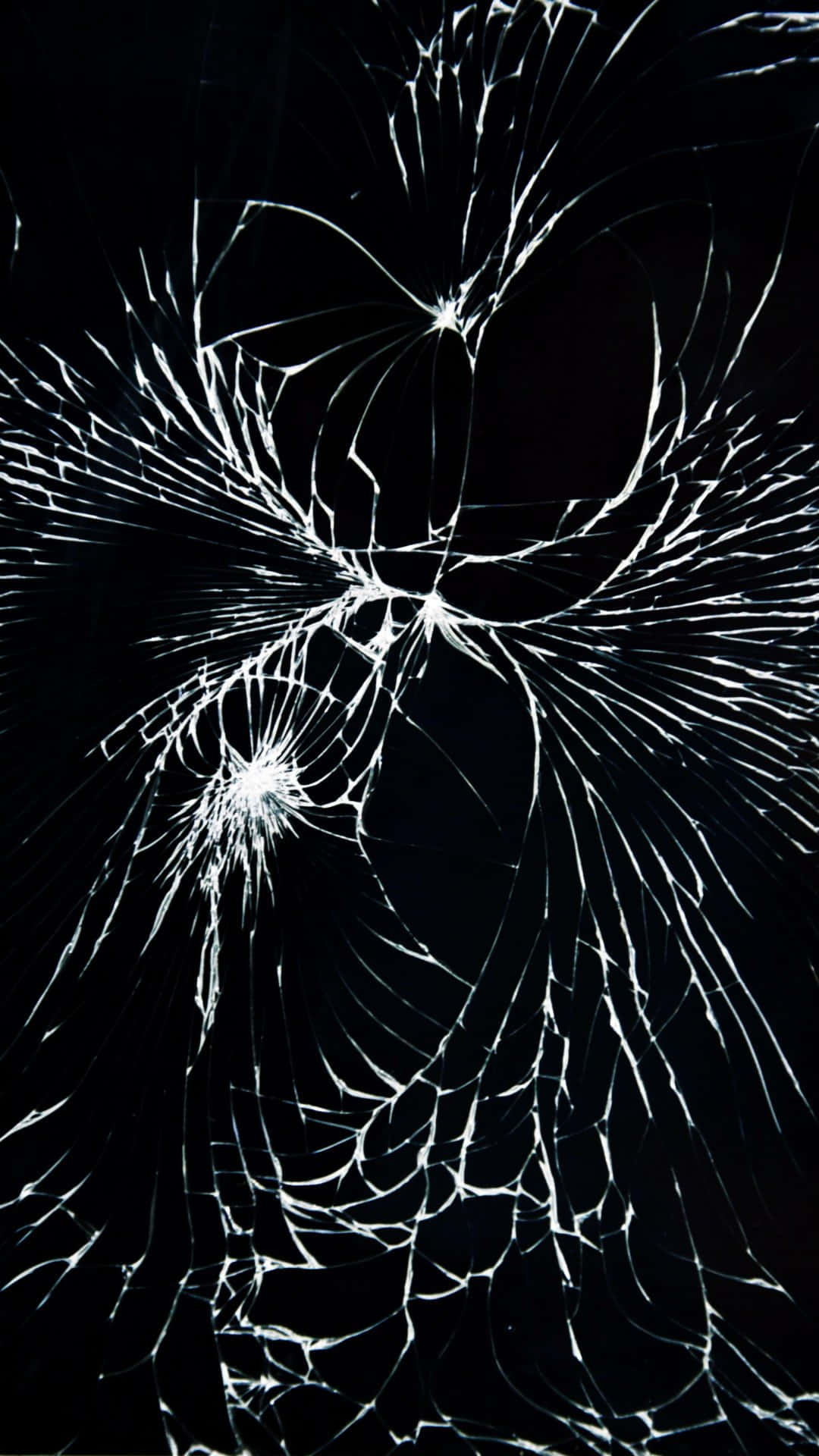 Cracked Screen Texture Wallpaper