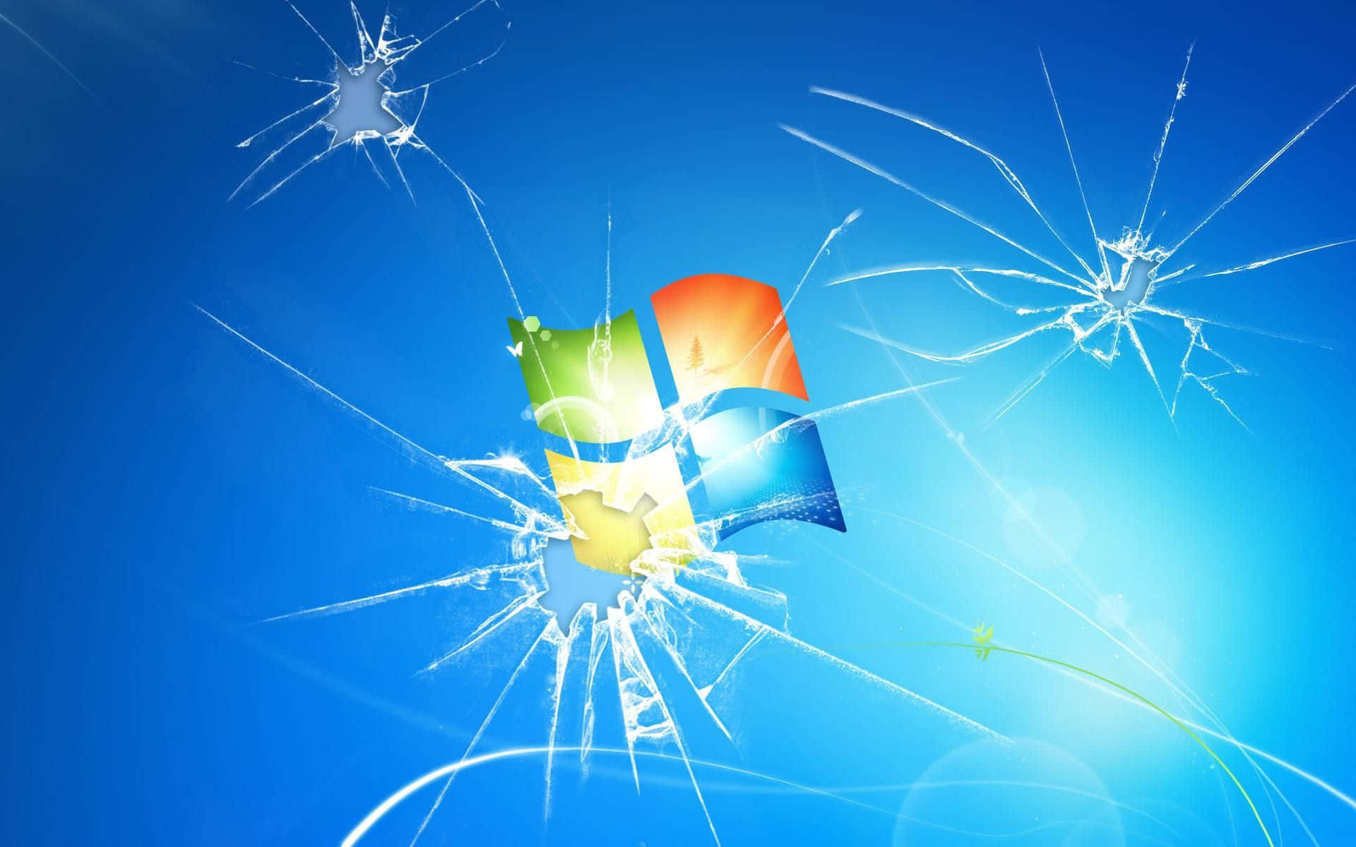 Cracked Screen Windows Wallpaper.jpg Wallpaper