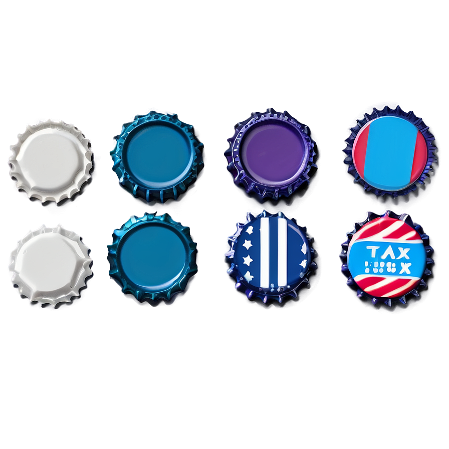 Craft Bottle Cap Assortment Png Bdk PNG