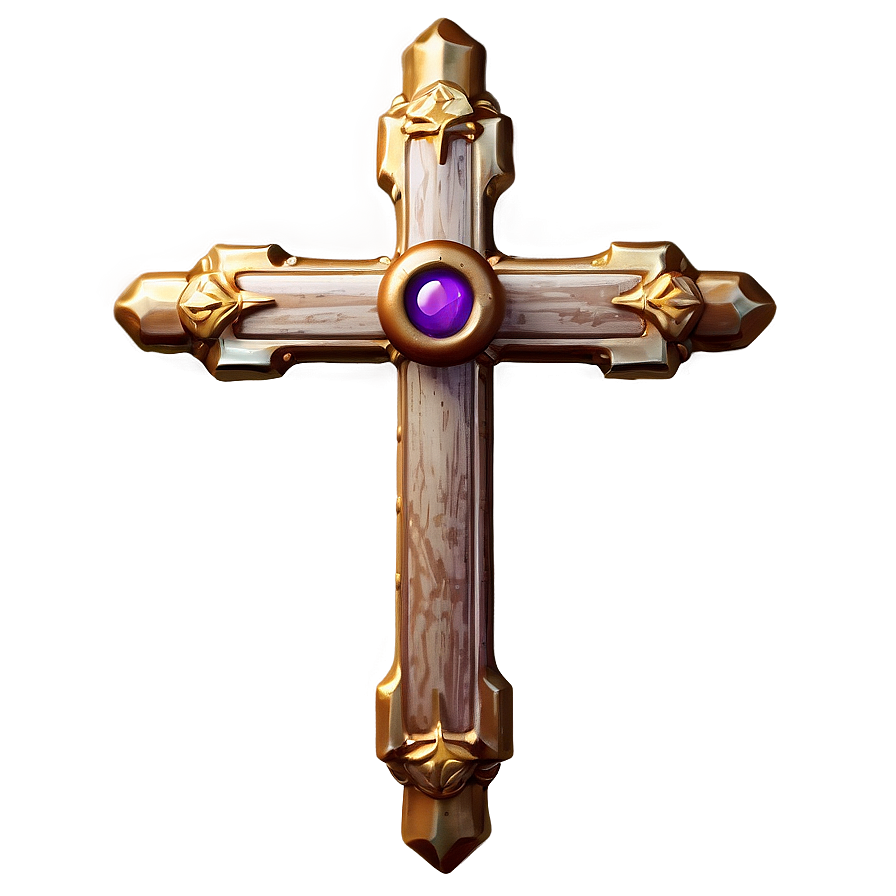 Crafted Cross Model Png Rkn43 PNG