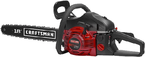Craftsman18 Inch Chainsaw PNG