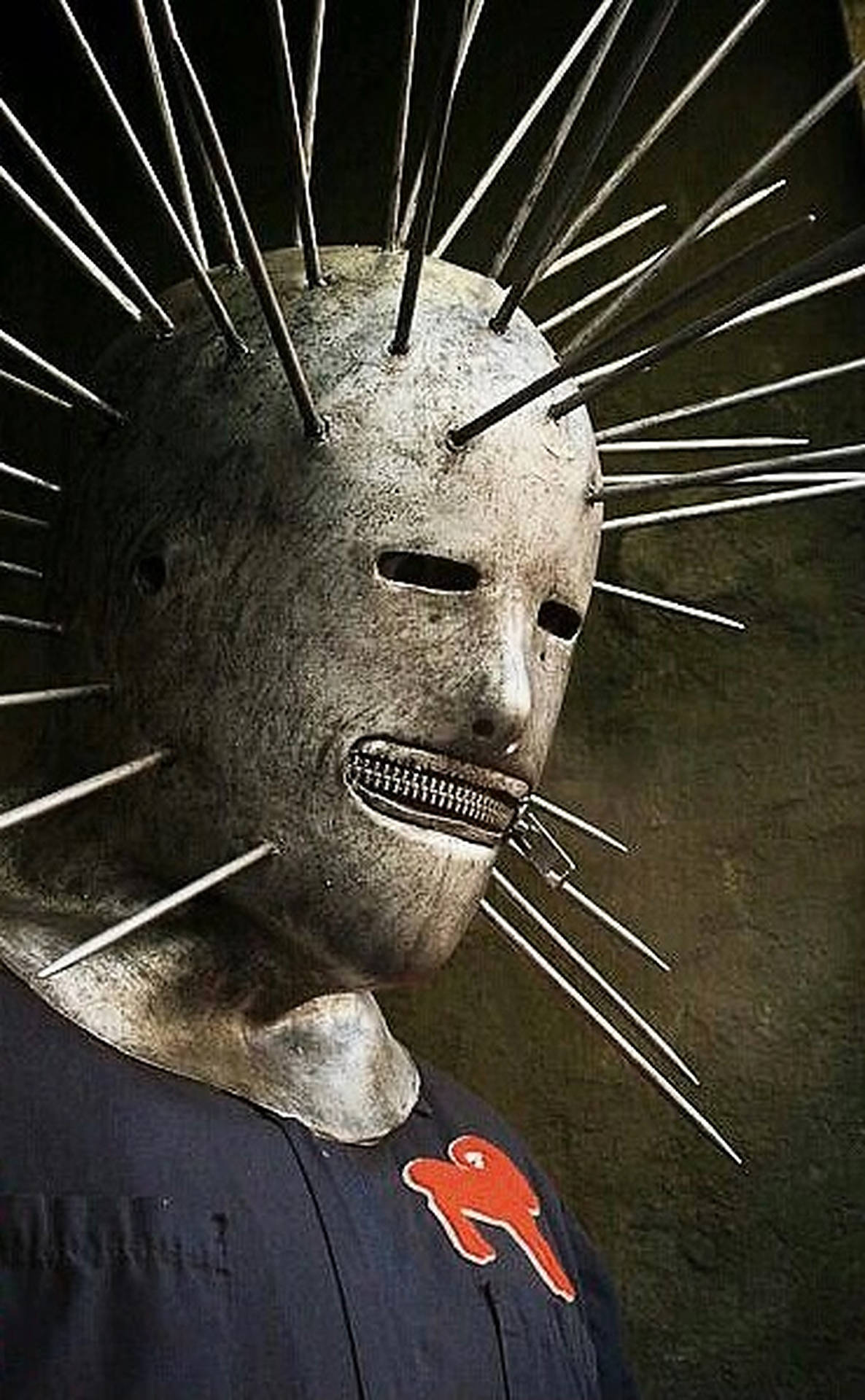 Craig Jones Spiky Metal Mask