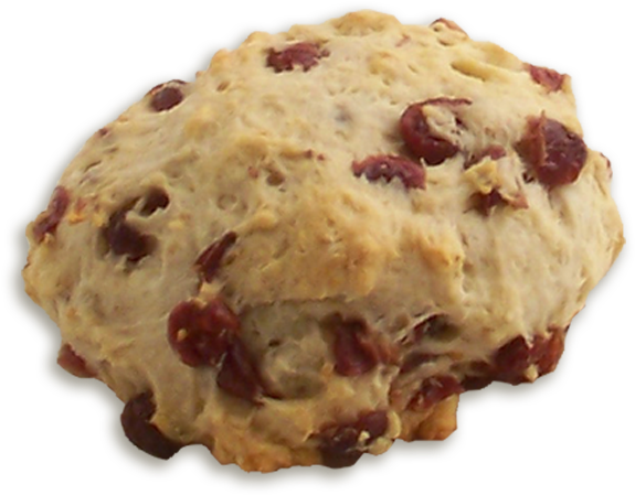 Cranberry Scone Delicious Bakery Item PNG
