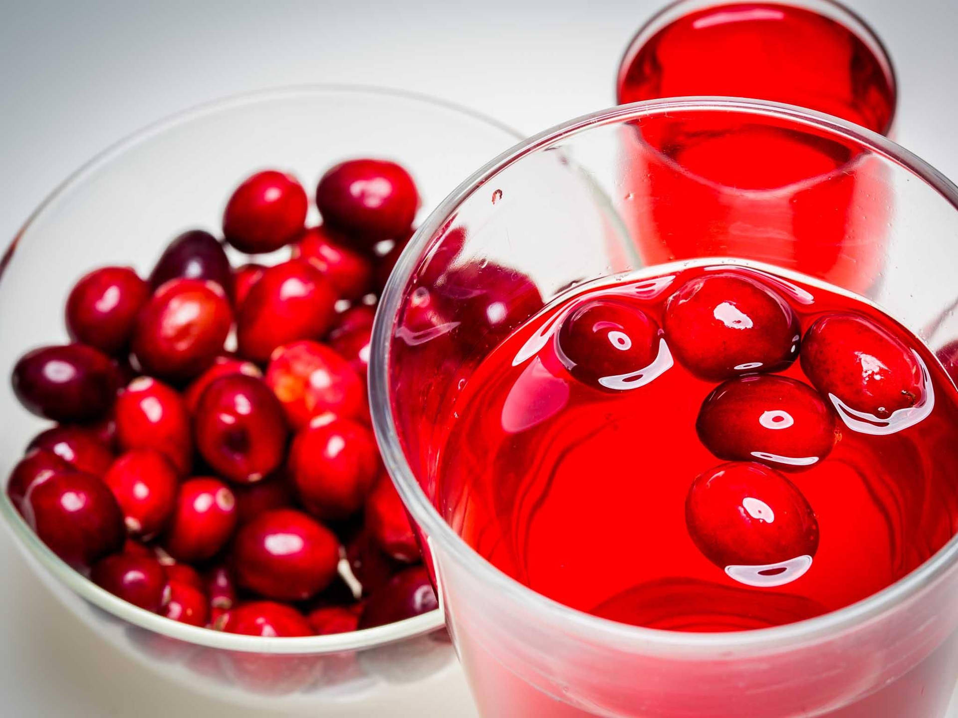 Cranberry Sweet Red Juice Wallpaper
