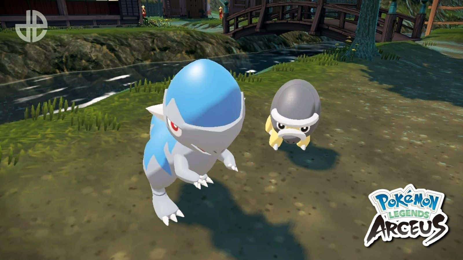 Cranidosy Shieldon, Leyendas Pokémon. Fondo de pantalla