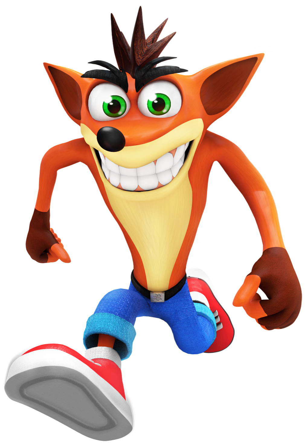 Crash Bandicoot Character Pose PNG