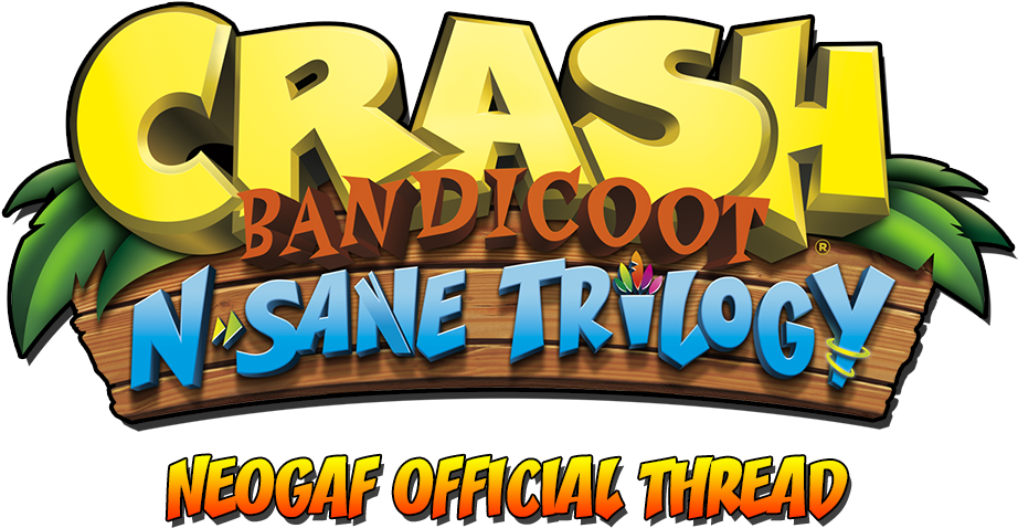 Crash Bandicoot N Sane Trilogy Logo PNG