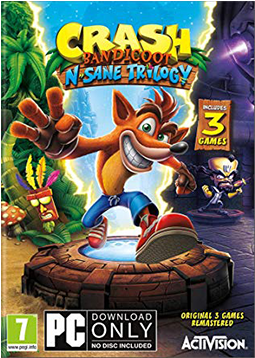 Crash Bandicoot N Sane Trilogy P C Cover PNG