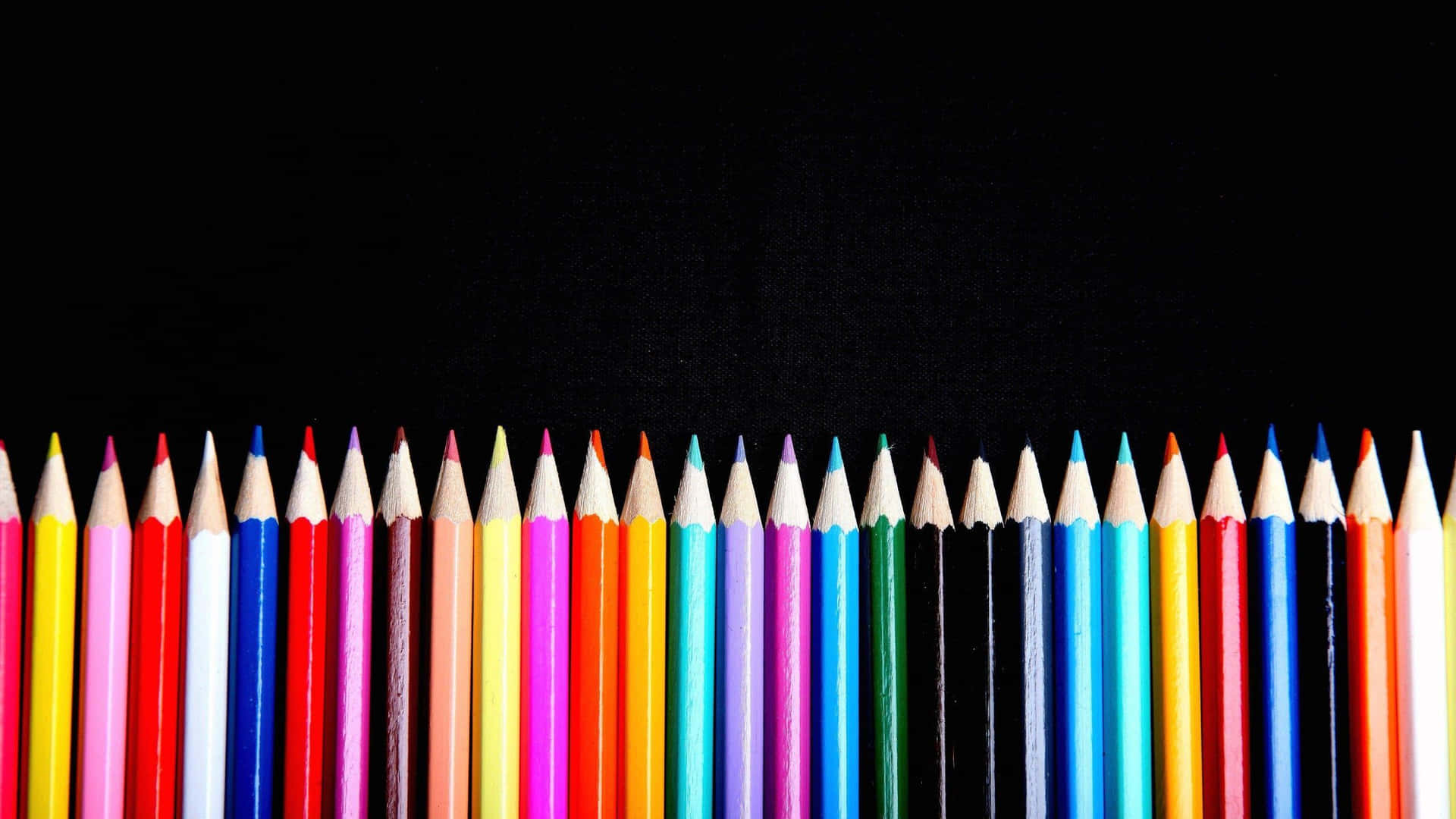 Crayon Rainbow: A Close-up View
