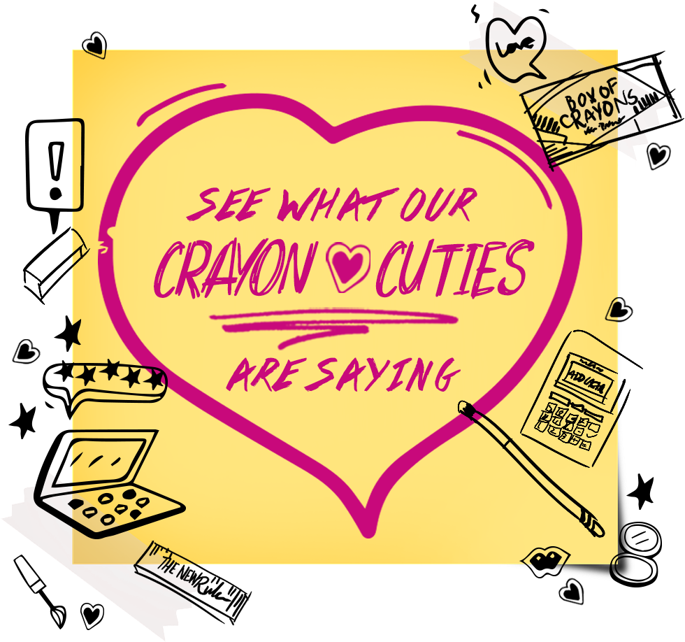 Crayon Cuties Testimonial Poster PNG