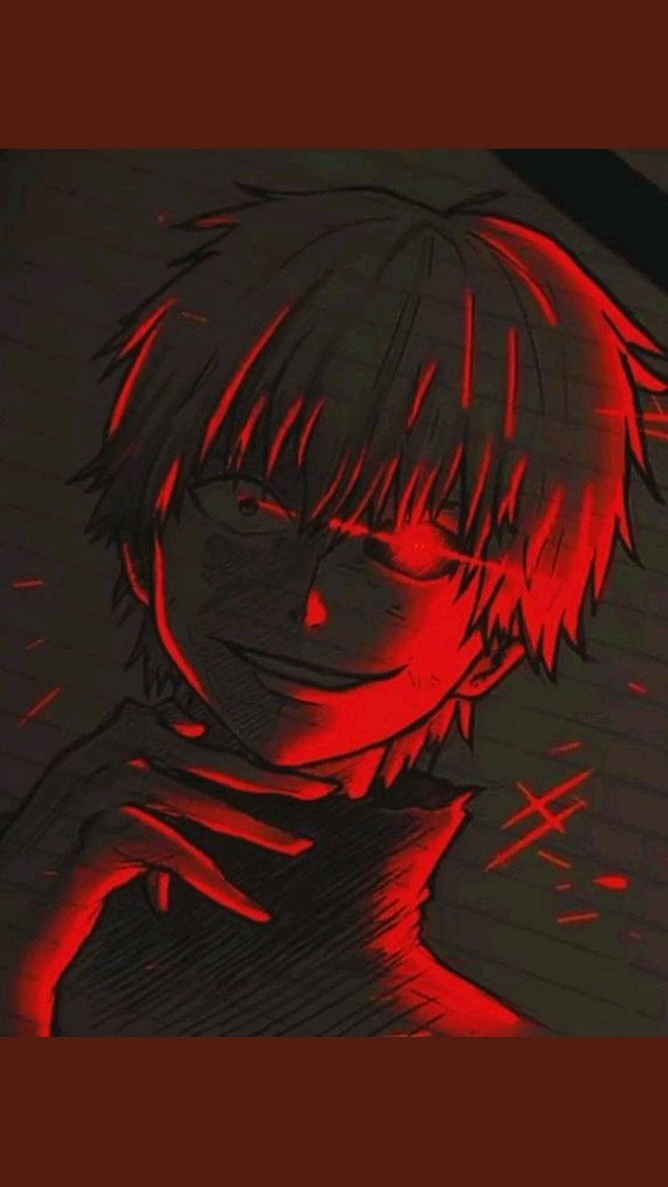 psychotic anime boy