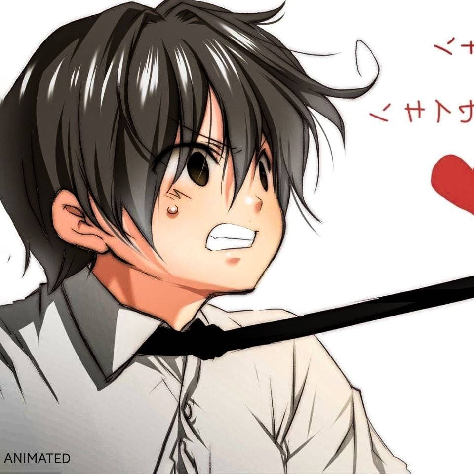 Download Crazy Anime Boy Wallpaper 