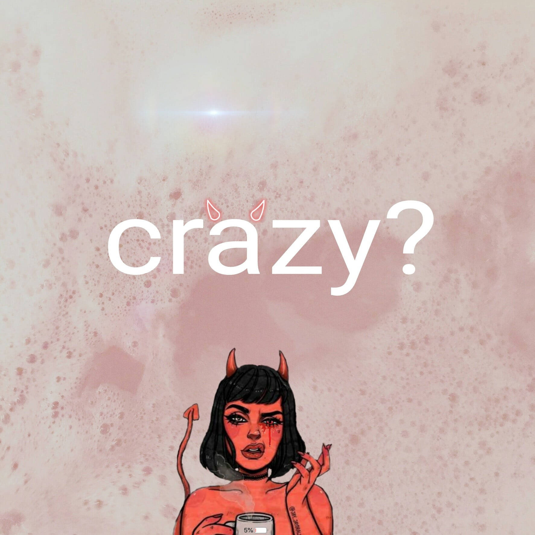 Crazy Devil Girl Picsart