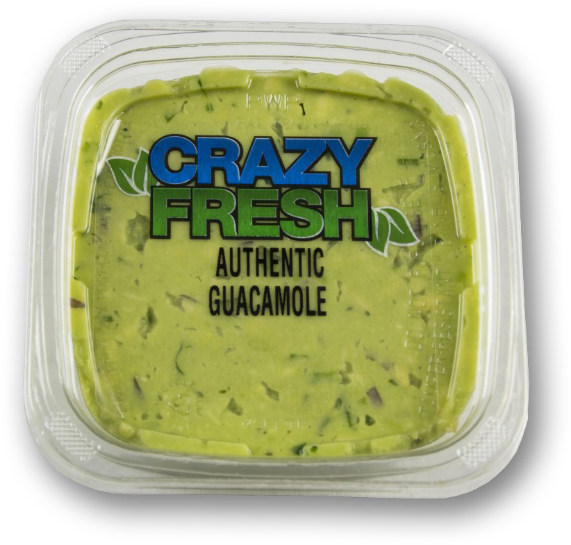 Crazy Fresh Authentic Guacamole Pack PNG