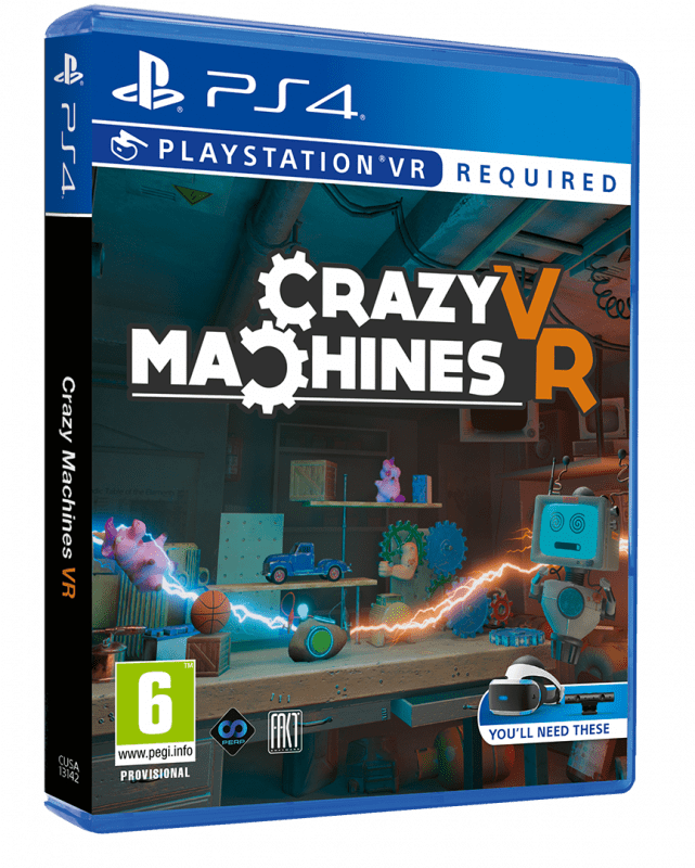 Crazy Machines V R P S4 Game PNG