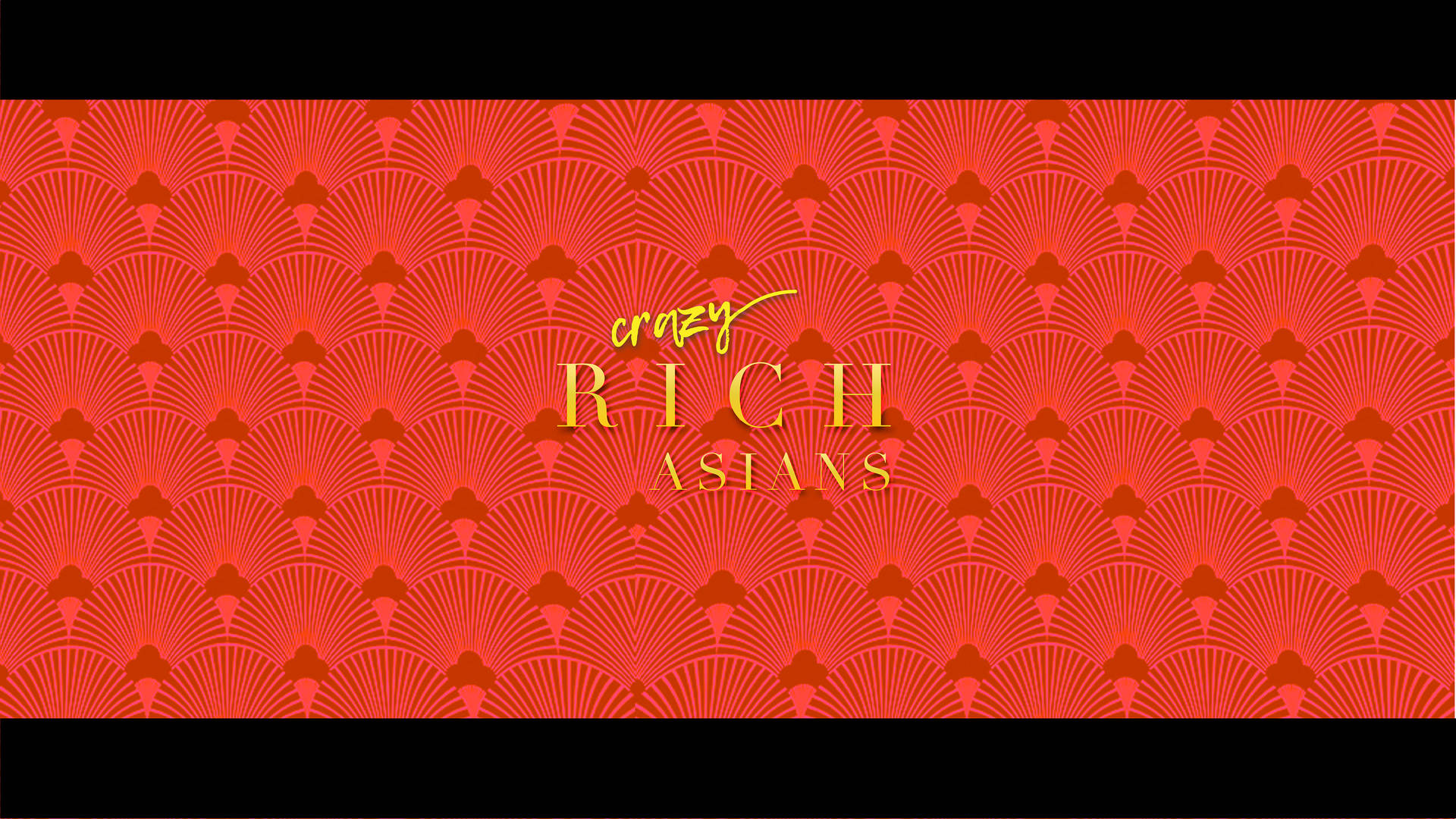 Crazy Rich Asians Oriental Fan Pattern