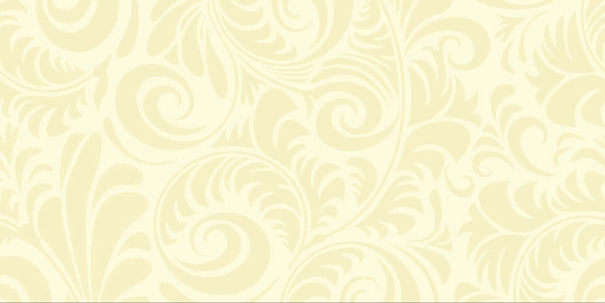 Cream Color Background Classy Leaves