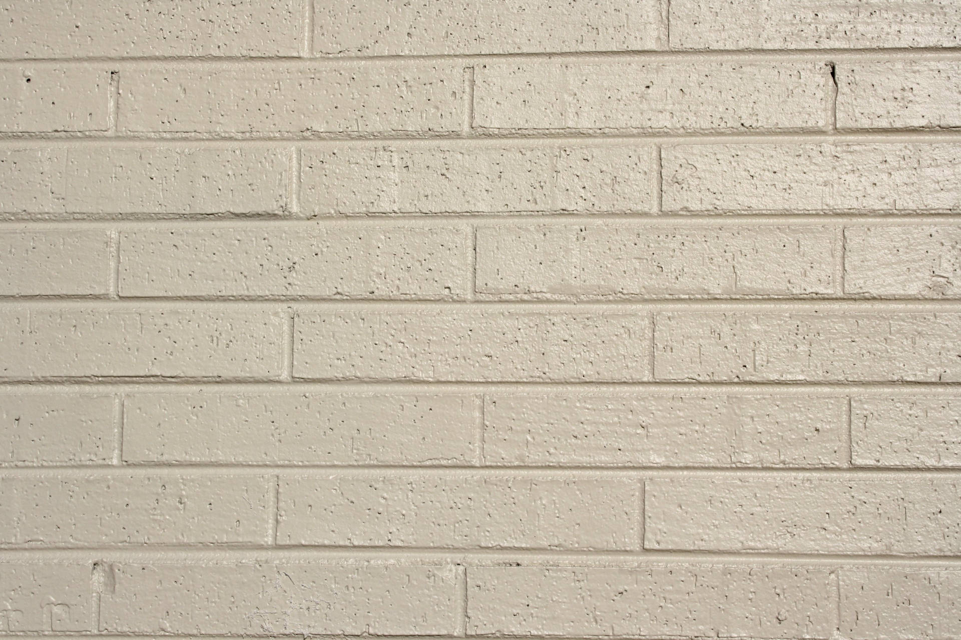 Cream-Colored Brick Texture Wallpaper