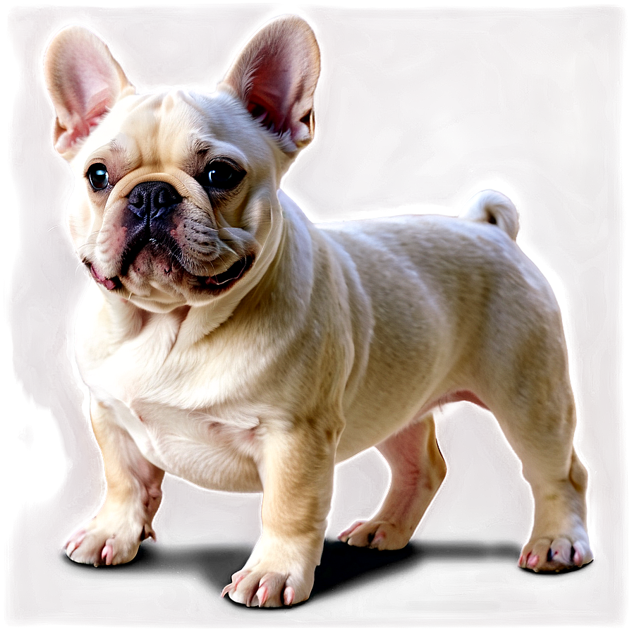 Cream French Bulldog Png Fry37 PNG