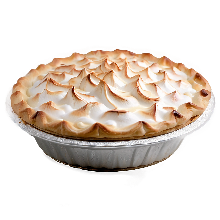Creamy Lemon Meringue Pie Png Wrs91 PNG