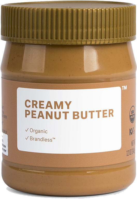 Download Creamy Organic Peanut Butter Jar | Wallpapers.com