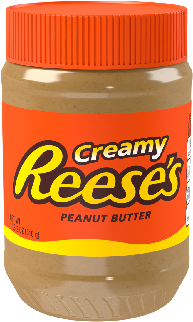 Creamy Reeses Peanut Butter Jar PNG