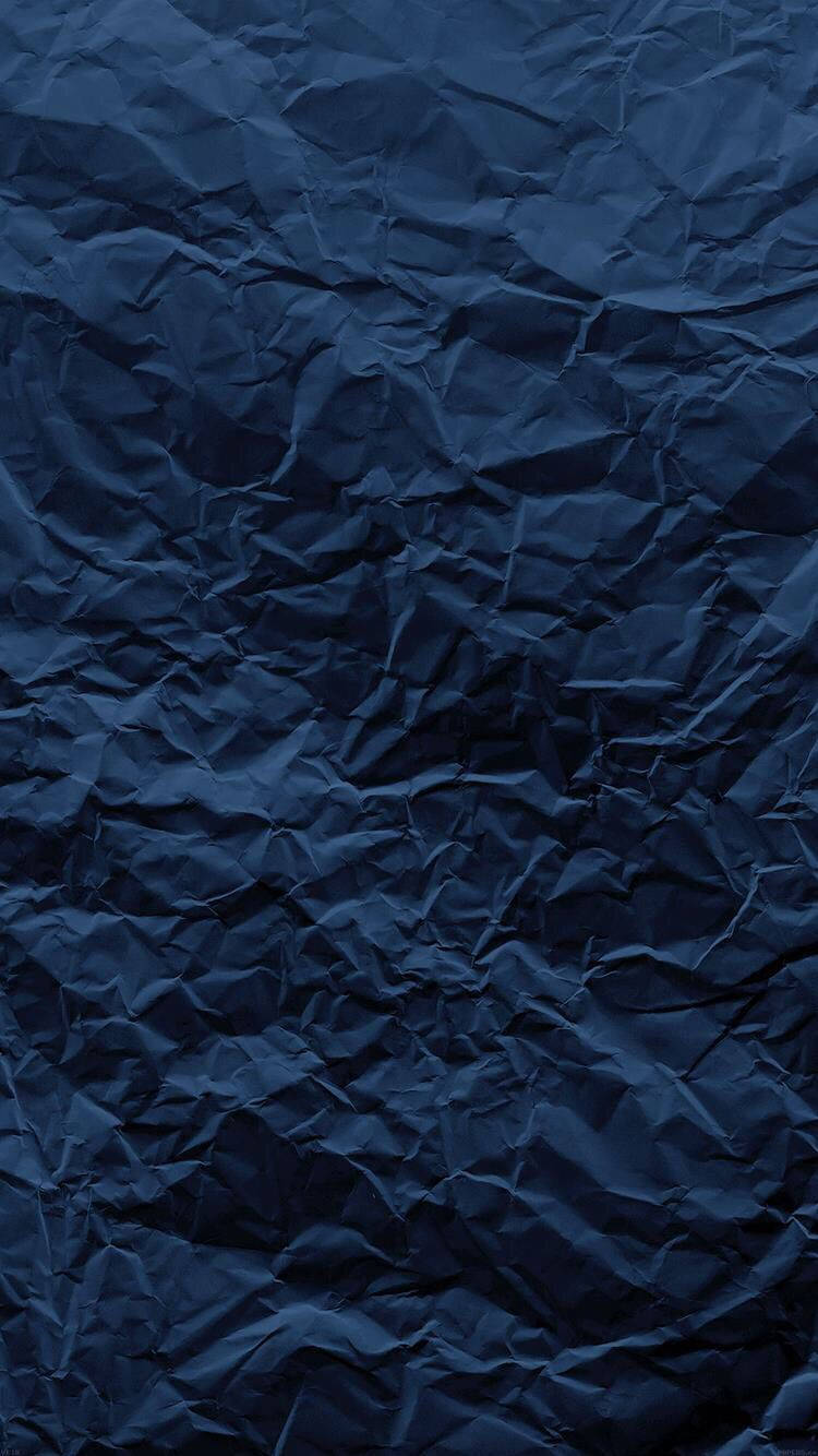 Creased Paper Aesthetic Dark Blue Hd Wallpaper