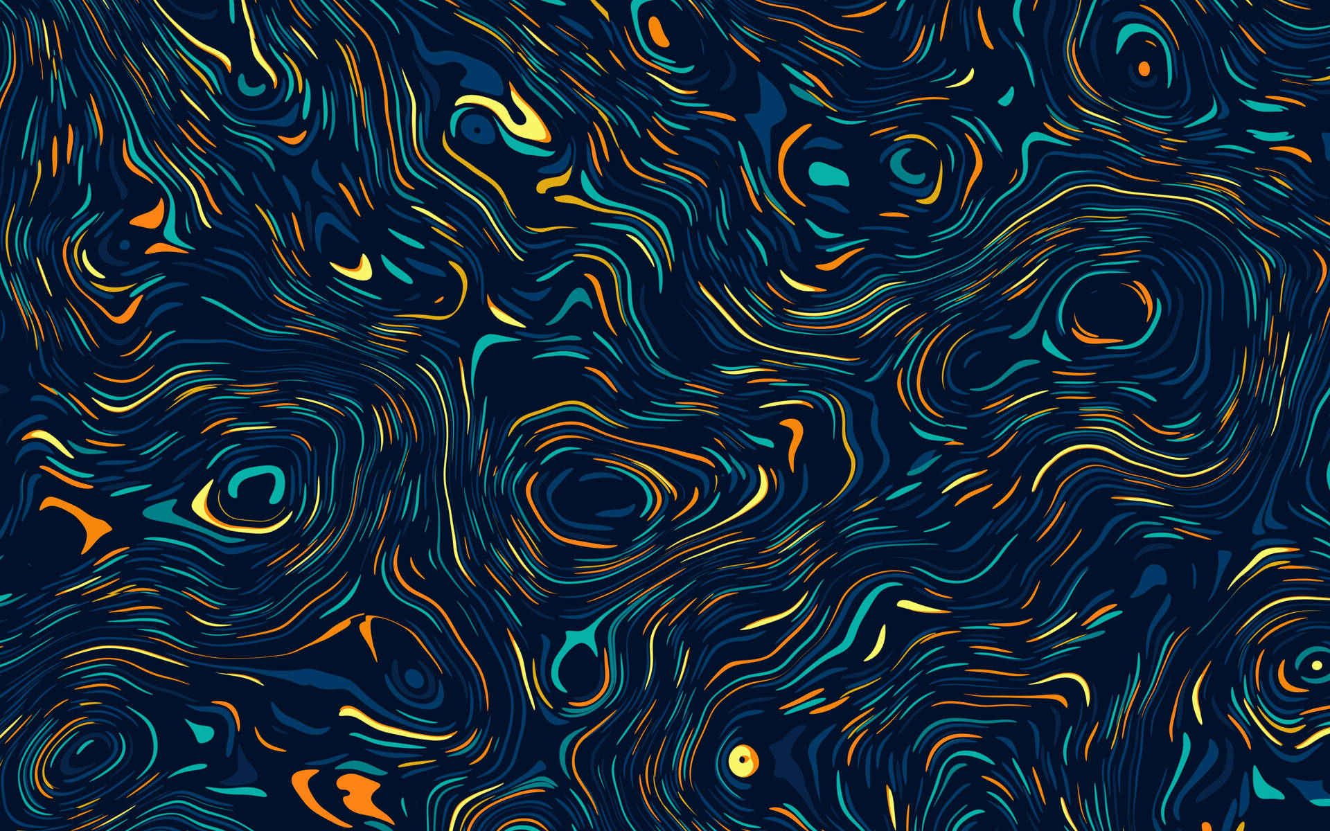 Creative Abstract Wavy Lines Background