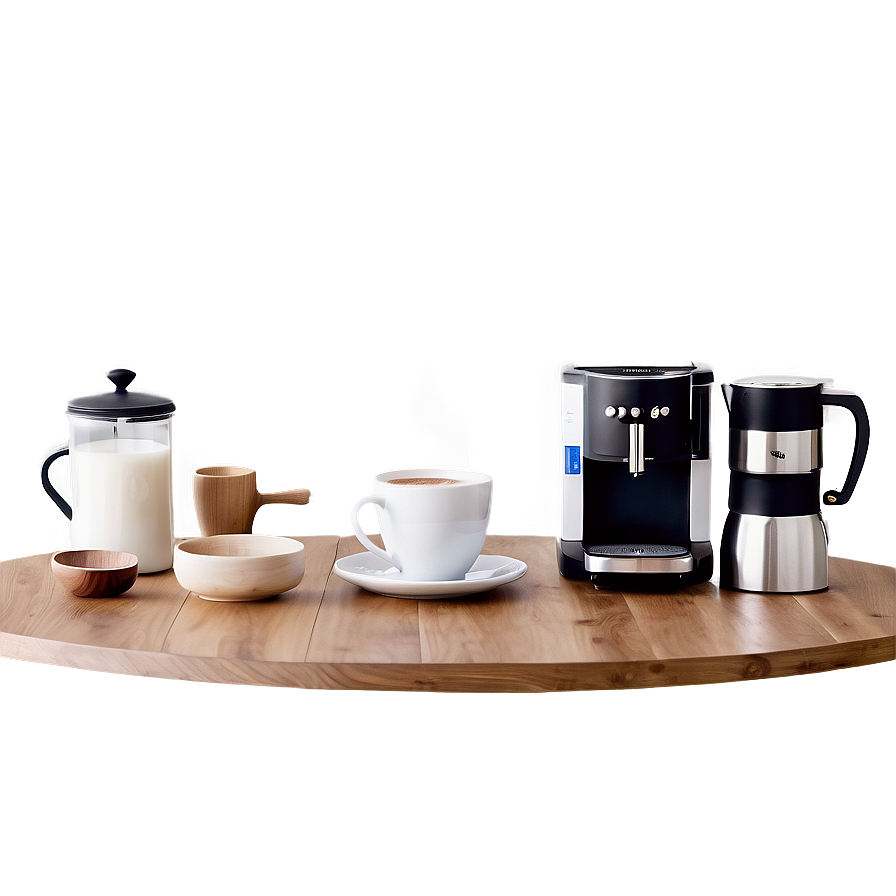Creative Barista Workspace Png Vkd PNG
