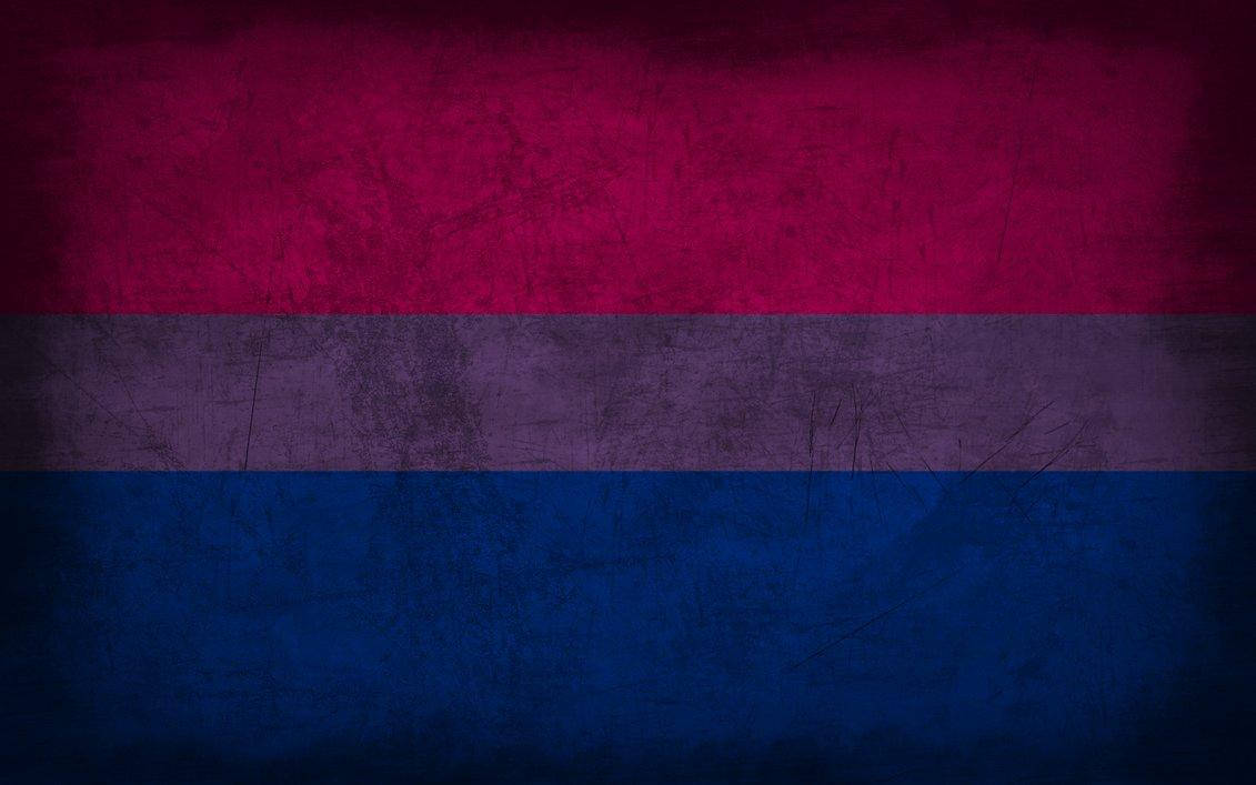 Stunning Blend of Colors in the Bisexual Pride Flag Artwork Wallpaper