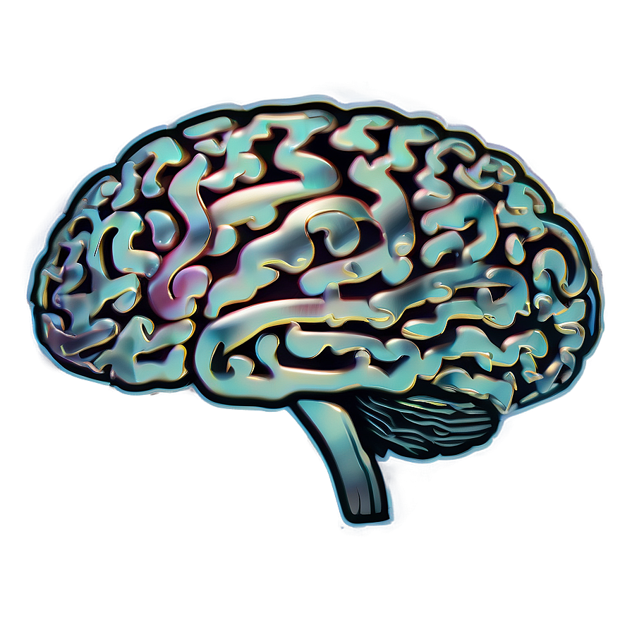 Creative Brain Outline Png 06272024 PNG