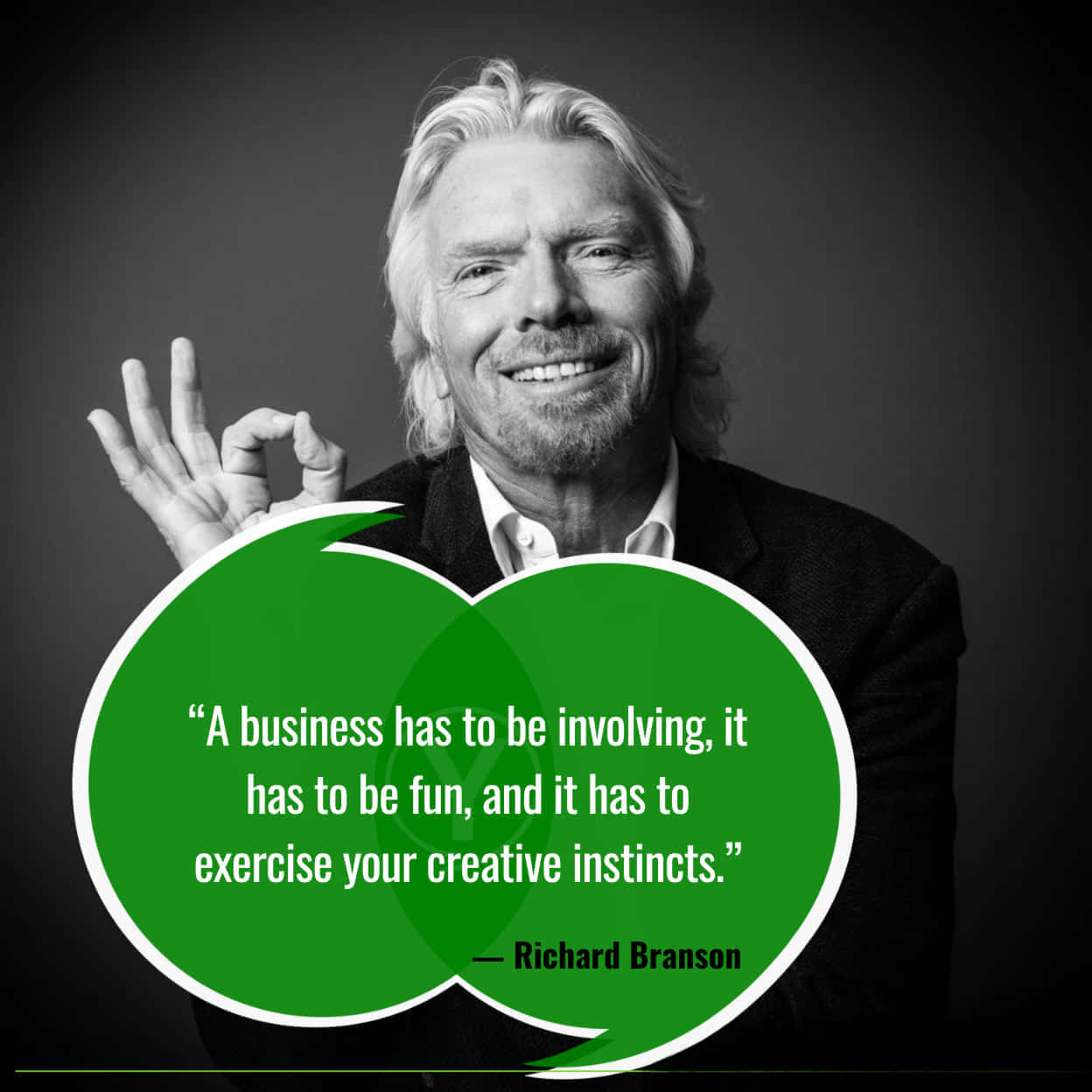 Creative Business Quote Richard Branson Wallpaper