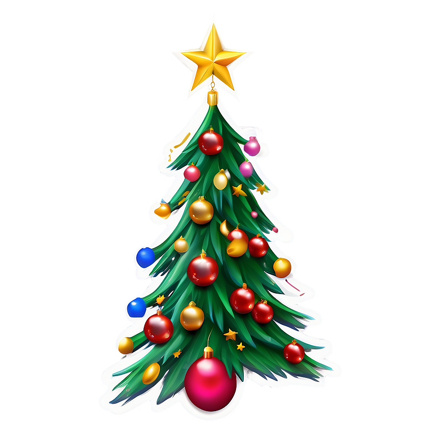 Creative Christmas Tree Png 04292024 PNG